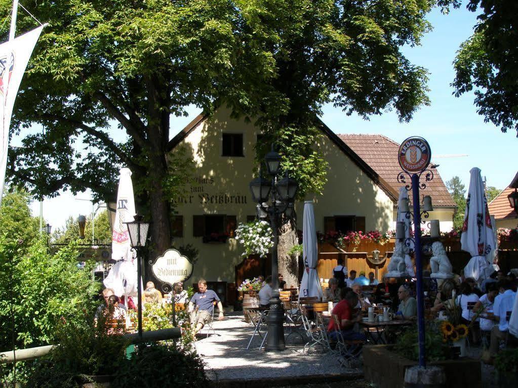 Hotel & Gaststaette Zum Erdinger Weissbraeu Múnich Exterior foto