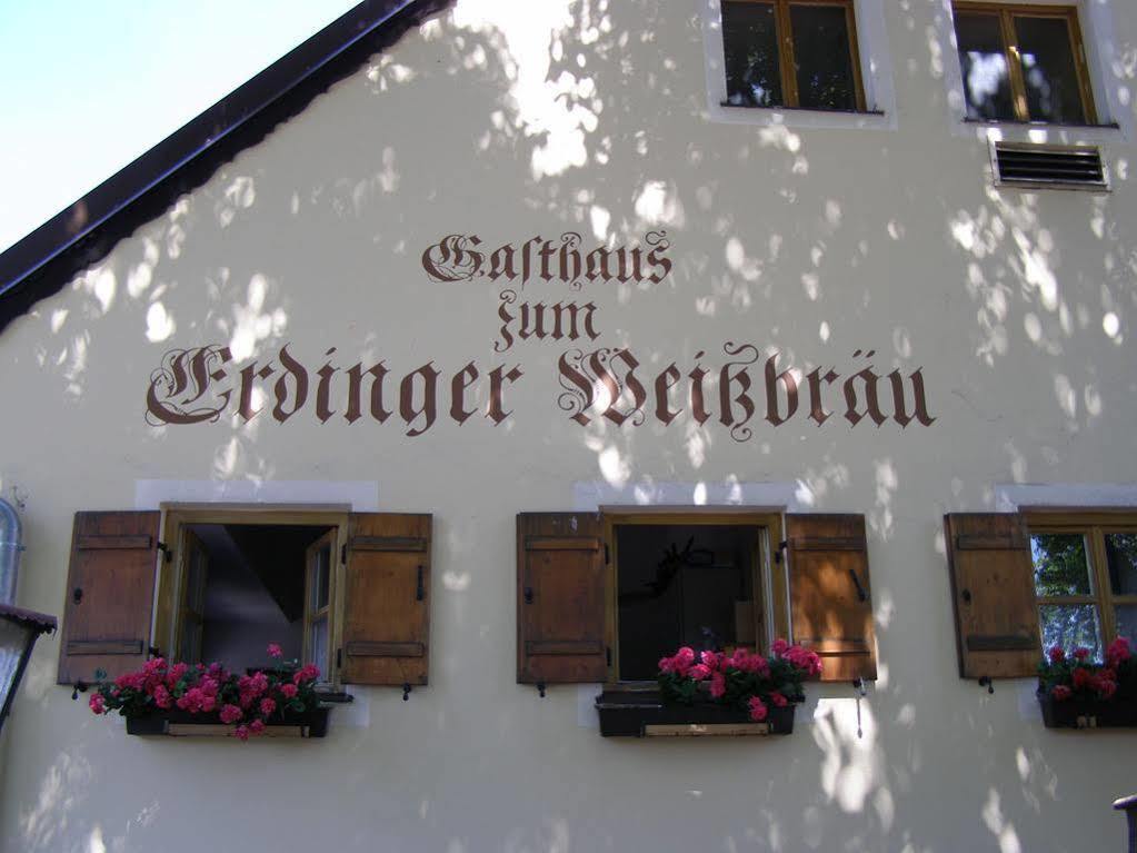 Hotel & Gaststaette Zum Erdinger Weissbraeu Múnich Exterior foto