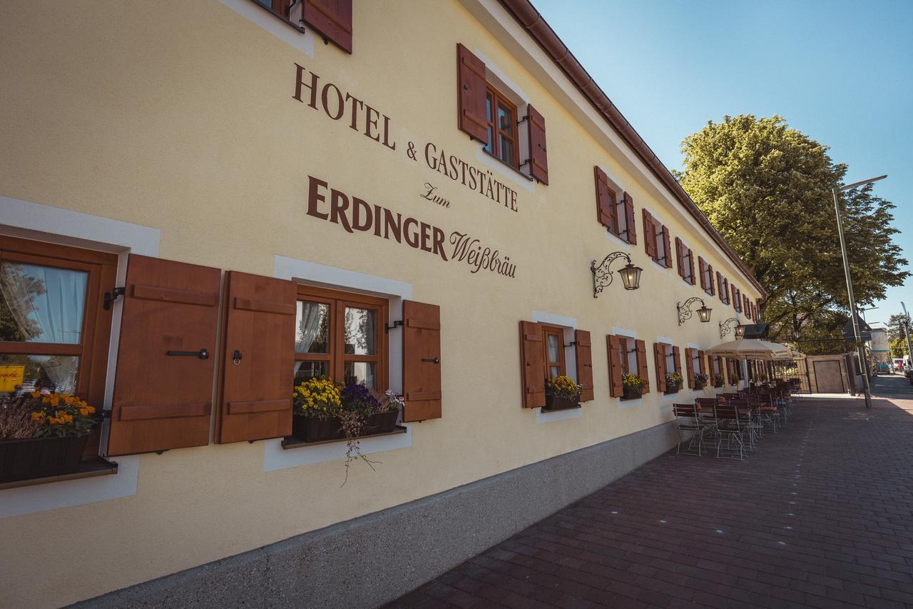 Hotel & Gaststaette Zum Erdinger Weissbraeu Múnich Exterior foto